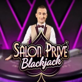 Blackjack Salon Privé slot logo by Ezugi at Sankra Casino