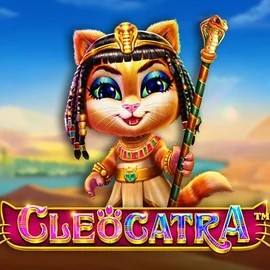 Cleocatra online game logo by Pragmatic Play on sankrancasino.com