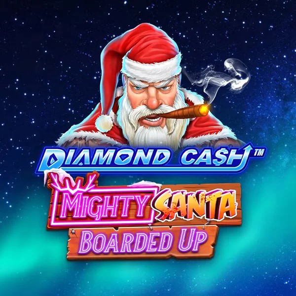 Diamond Cash Mighty Santa Boarded Up logo – Slots by Greentube at Sankra Casino