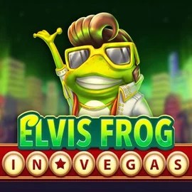 Elvis Frog In Vegas by BGAMING, showcased at sankrancasino.com – game logo