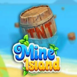 Mine Island online game logo by SmartSoft on sankrancasino.com