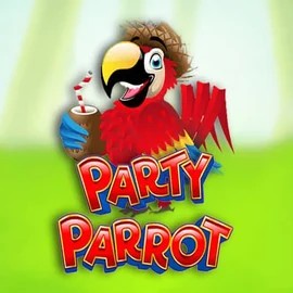 Party Parrot by Rival, showcased at sankrancasino.com – game logo