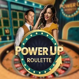 PowerUP Roulette slot visual from Pragmatic Play available on sankrancasino.com