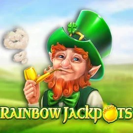 Rainbow Jackpots slot visual from Red Tiger Gaming available on sankrancasino.com