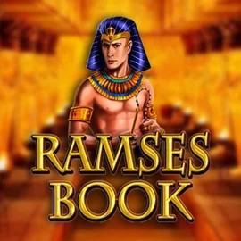 Official Slots logo: Ramses Book by Gamomat at Sankra Casino