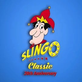 Enjoy Slingo Classic 20th Anniversary by Slingo – logo hosted on sankrancasino.com