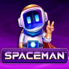 Spaceman by Pragmatic Play, showcased at sankrancasino.com – game logo