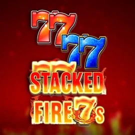 Stacked Fire 7s slot logo by Inspired Gaming at Sankra Casino