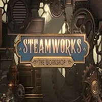Official Slots logo: Steamworks The Workshop by Peter & Sons at Sankra Casino