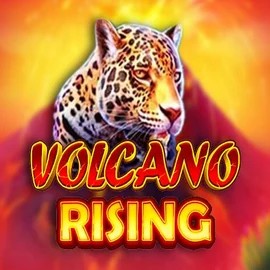Volcano Rising slot logo by RubyPlay at Sankra Casino