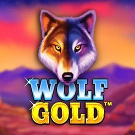 Wolf Gold slot logo by Pragmatic Play at Sankra Casino